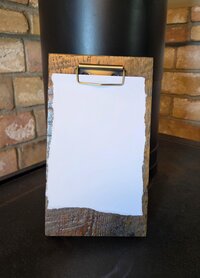 Reclaimed Wyoming Wood Clipboard | Rustic Farmhouse Office & Kitchen Decor
