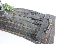 Coffee Table Tray | Rustic Living Room Decor | Ottoman Tray