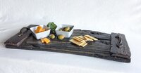 Coffee Table Tray | Rustic Living Room Decor | Ottoman Tray