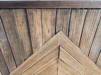 Reclaimed Wood Mountain Wall Art | Wyoming Cabin Decor | Rustic Western Wall Hanging