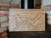 Reclaimed Wood Mountain Wall Art | Rustic Cabin Decor | Handmade in Wyoming