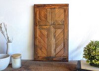 Reclaimed Wood Cross Wall Hanging