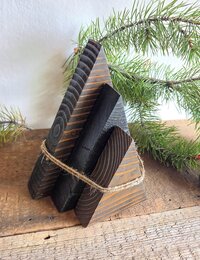 Reclaimed Wood Christmas Trees | Mountain Cabin Decor | Handmade in Wyoming