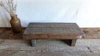 Large Reclaimed Wood Riser | 20" Rustic Display Stand | Farmhouse Kitchen Riser | Handmade in Wyoming