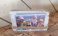 Reclaimed Wood Photo Holder | Rustic Picture Display | Handmade in Wyoming