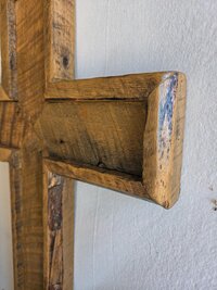 Christian Wall Decor | Reclaimed Wood Cross | Western Religious Wall Art | Confirmation Gift