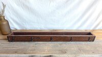 Reclaimed Wood Christmas Stocking Hooks | Rustic Christmas Mantel Decor