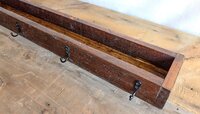 Reclaimed Wood Christmas Stocking Hooks | Rustic Christmas Mantel Decor