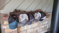 Reclaimed Wood Christmas Stocking Hooks | Rustic Christmas Mantel Decor