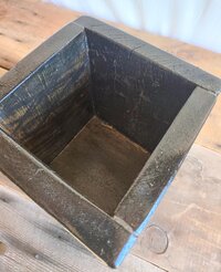 Reclaimed Wood Utensil Holder | Rustic Wooden Kitchen Organizer | Farmhouse Countertop Storage