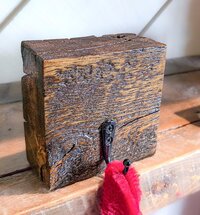 Christmas Stocking Hooks | Reclaimed Wood Stocking Holders | Rustic Holiday Decor