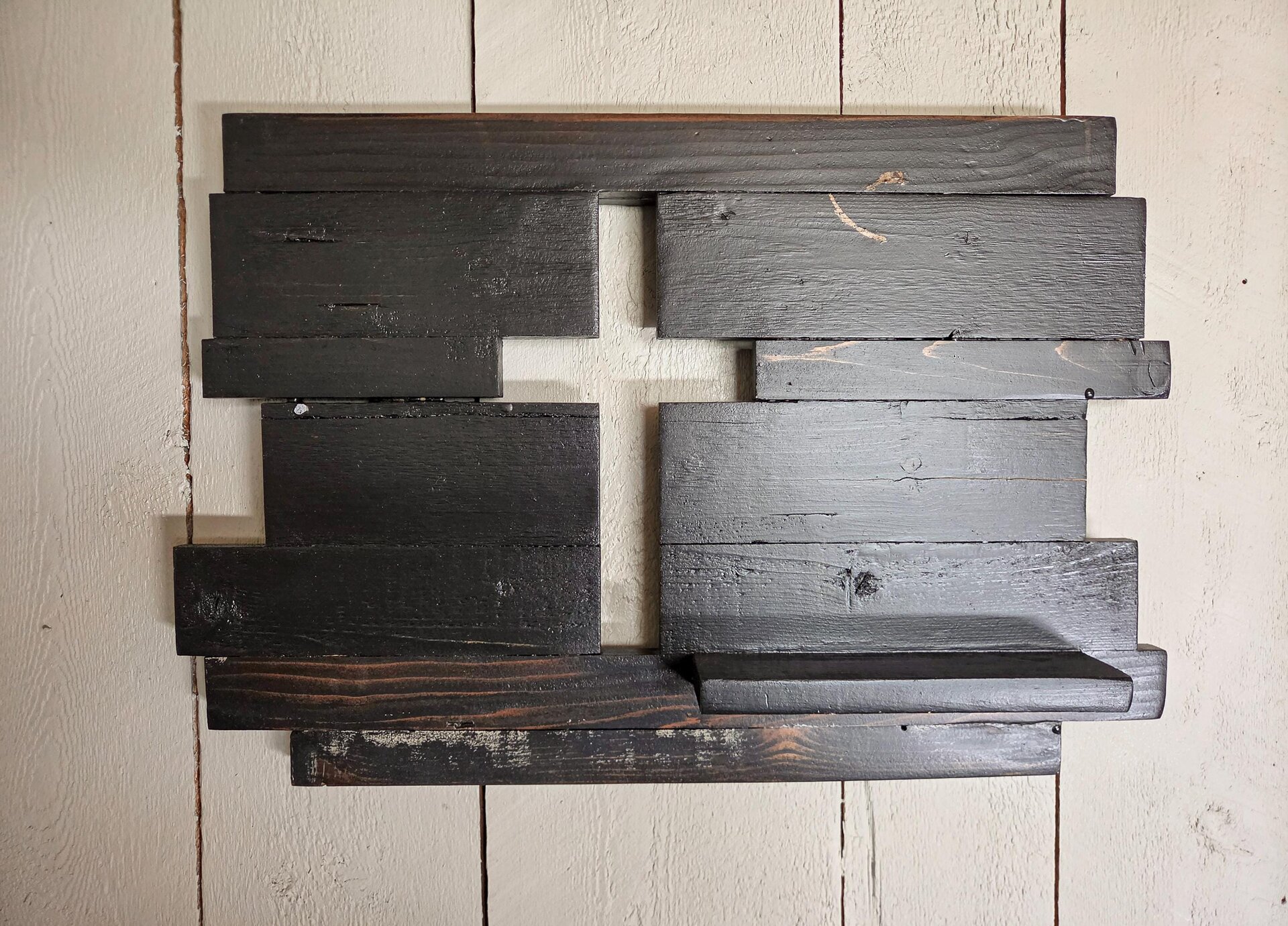 Reclaimed Wooden Cross | Rustic Christian Wall Decor |