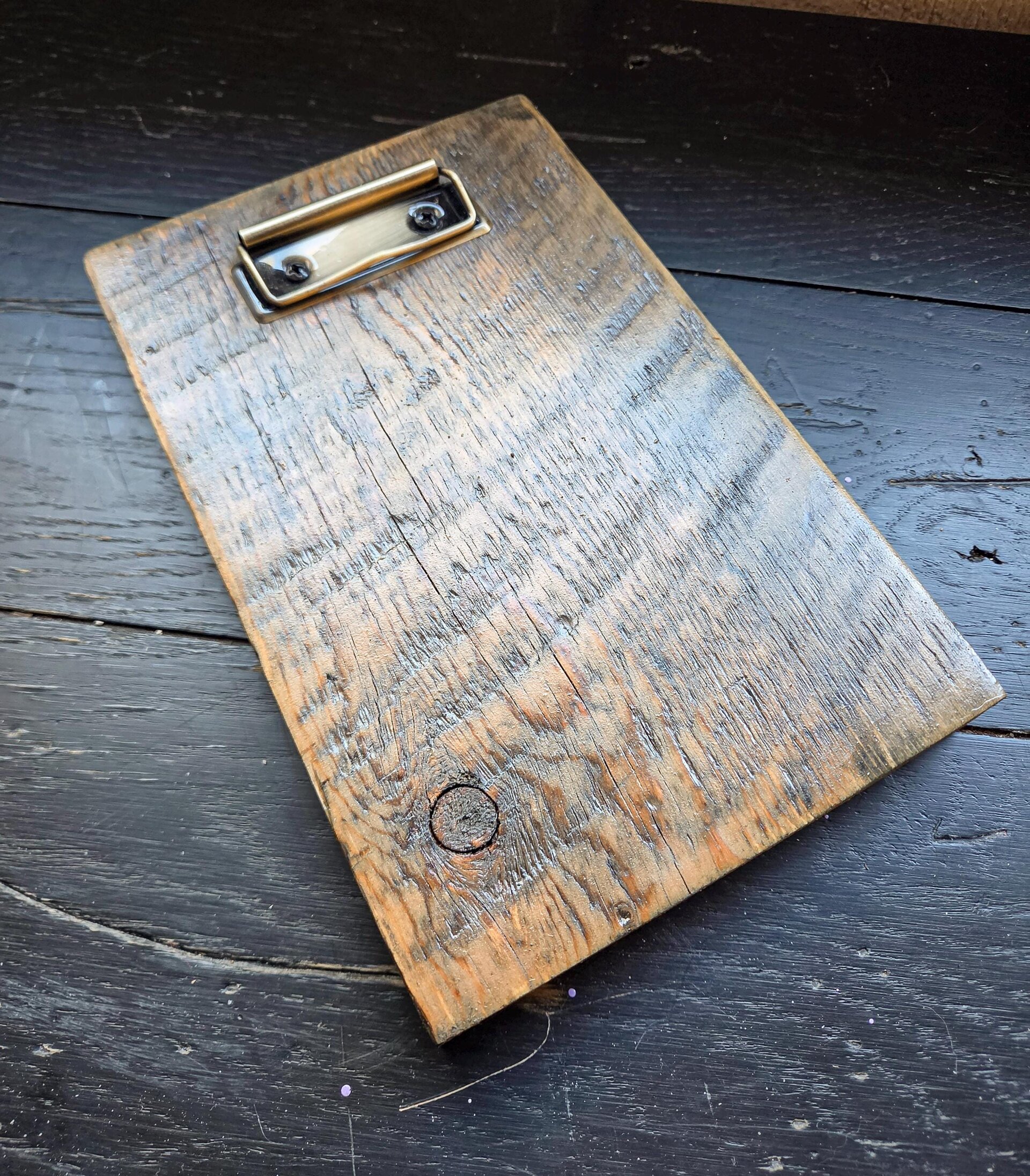 Reclaimed Wyoming Wood Clipboard | Rustic Farmhouse Office & Kitchen Decor