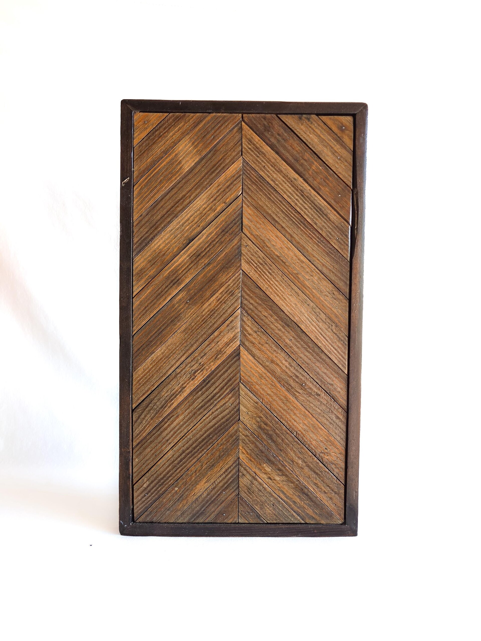 Reclaimed Wood Geometric Wall Art | Rustic Wooden Decor