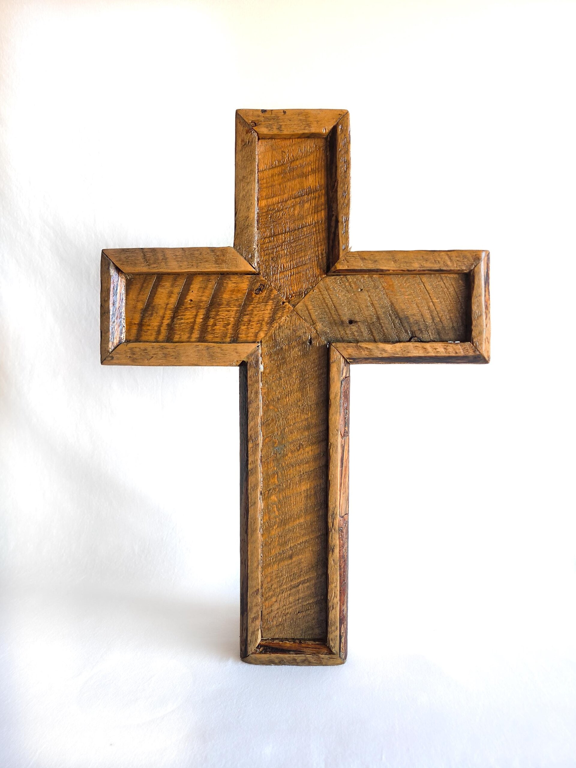 Christian Wall Decor | Reclaimed Wood Cross | Western Religious Wall Art | Confirmation Gift