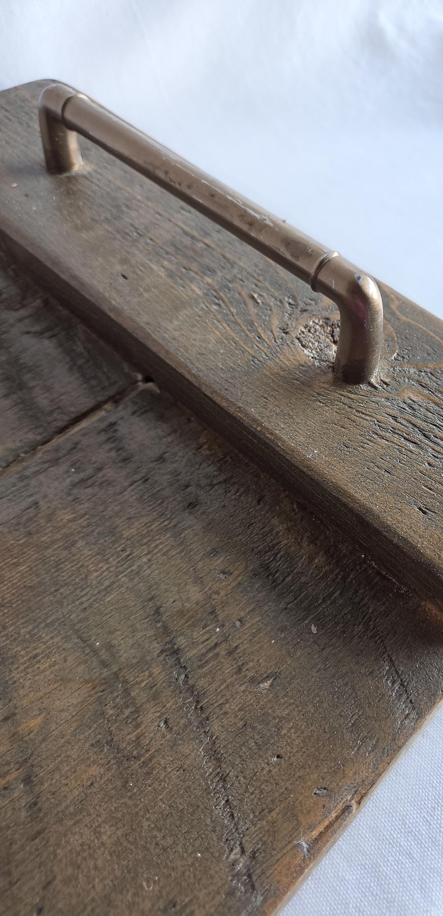 Coffee Table Tray | Rustic Ottoman Decor | Reclaimed Wood Serving Tray