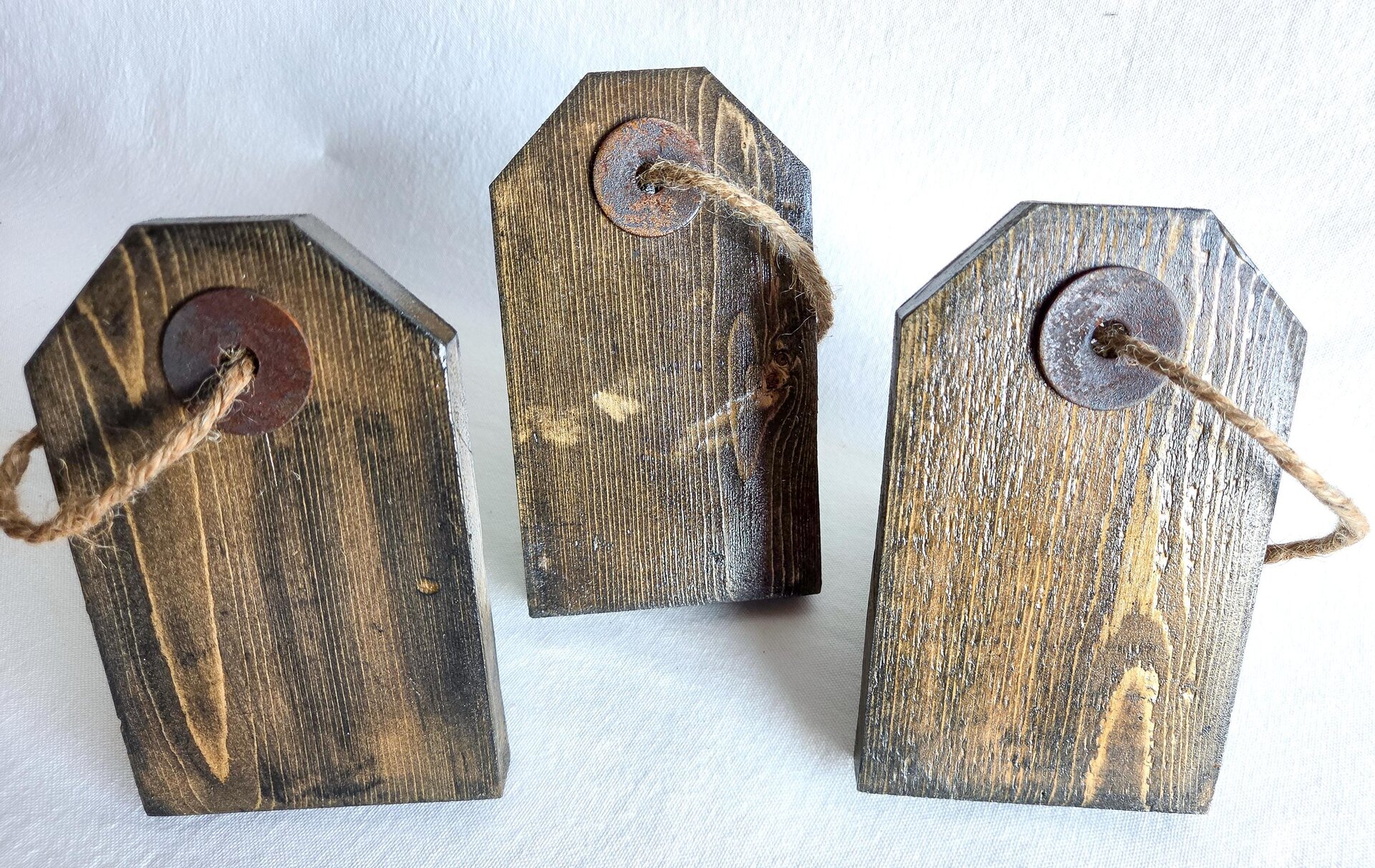 Reclaimed Wood Gift Tags / Rustic Wooden Ornaments