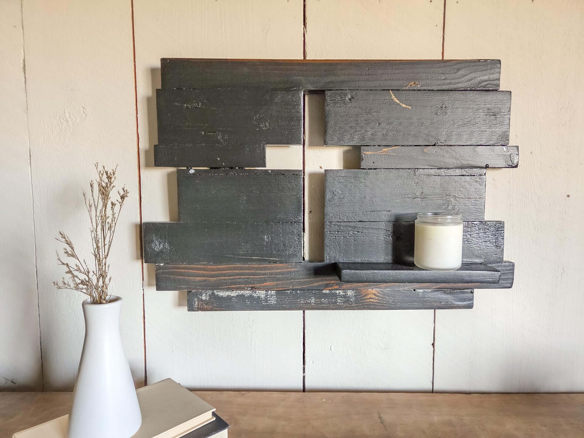 Reclaimed Wooden Cross | Rustic Christian Wall Decor |