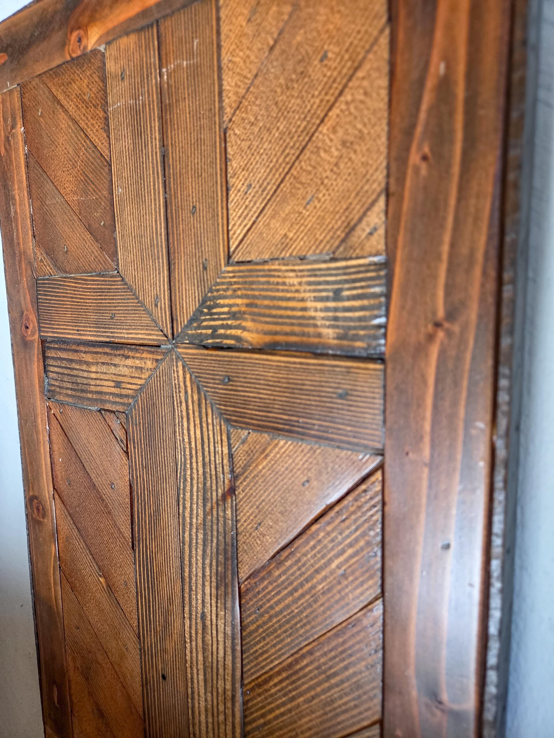Reclaimed Wood Cross Wall Hanging