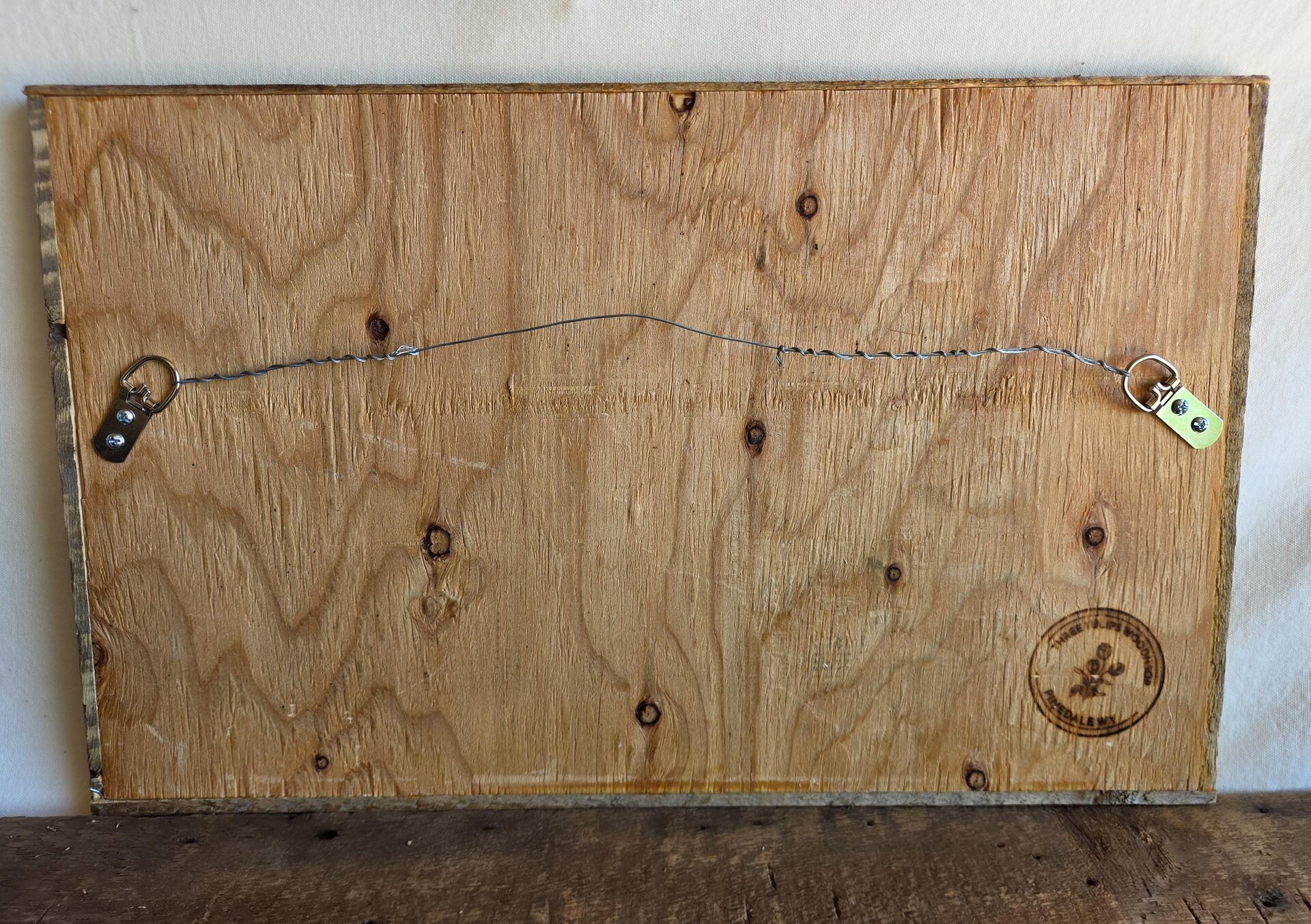 Reclaimed Wood Mountain Wall Art | Rustic Cabin Decor | Handmade in Wyoming