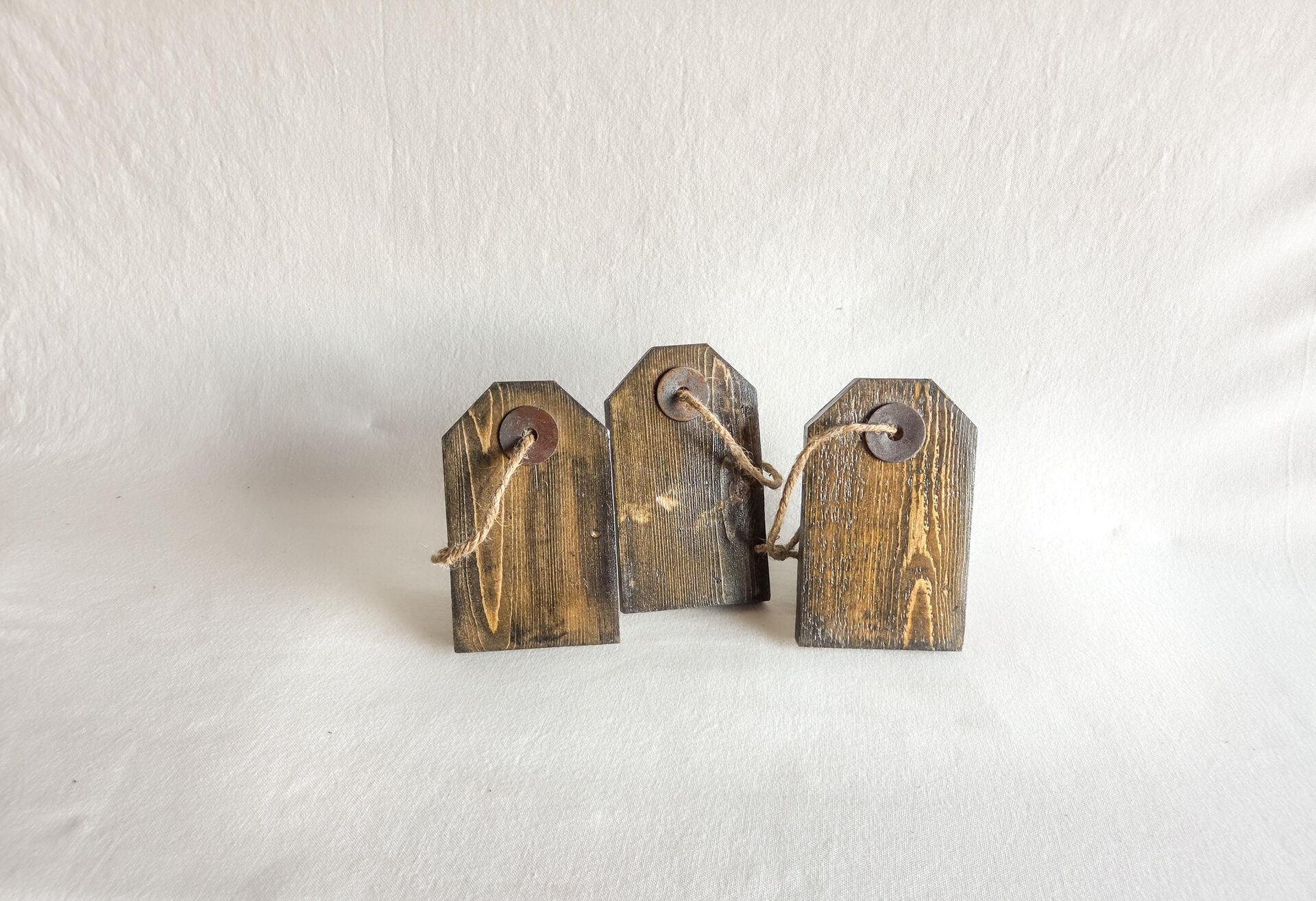 Reclaimed Wood Gift Tags / Rustic Wooden Ornaments