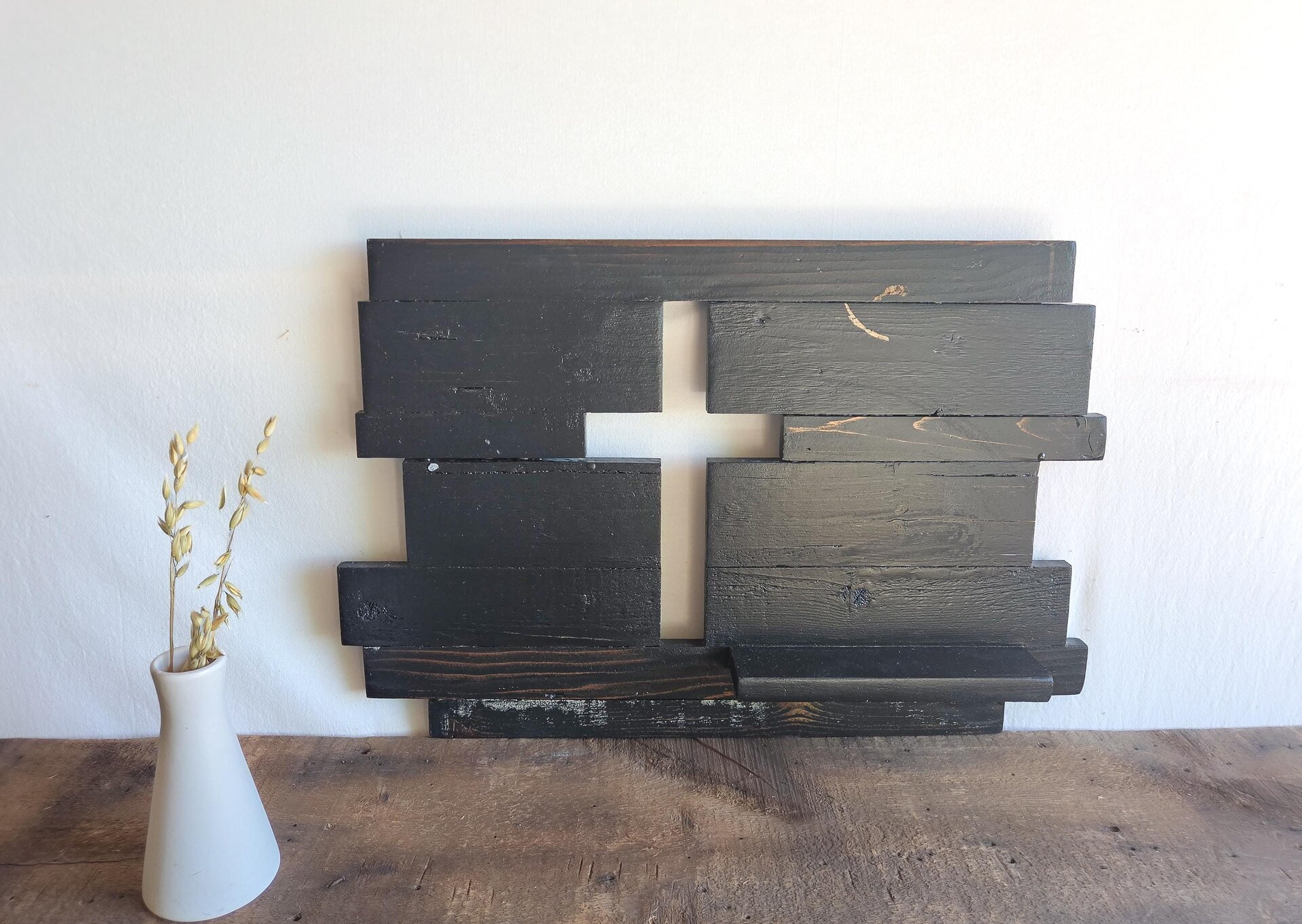 Reclaimed Wooden Cross | Rustic Christian Wall Decor |