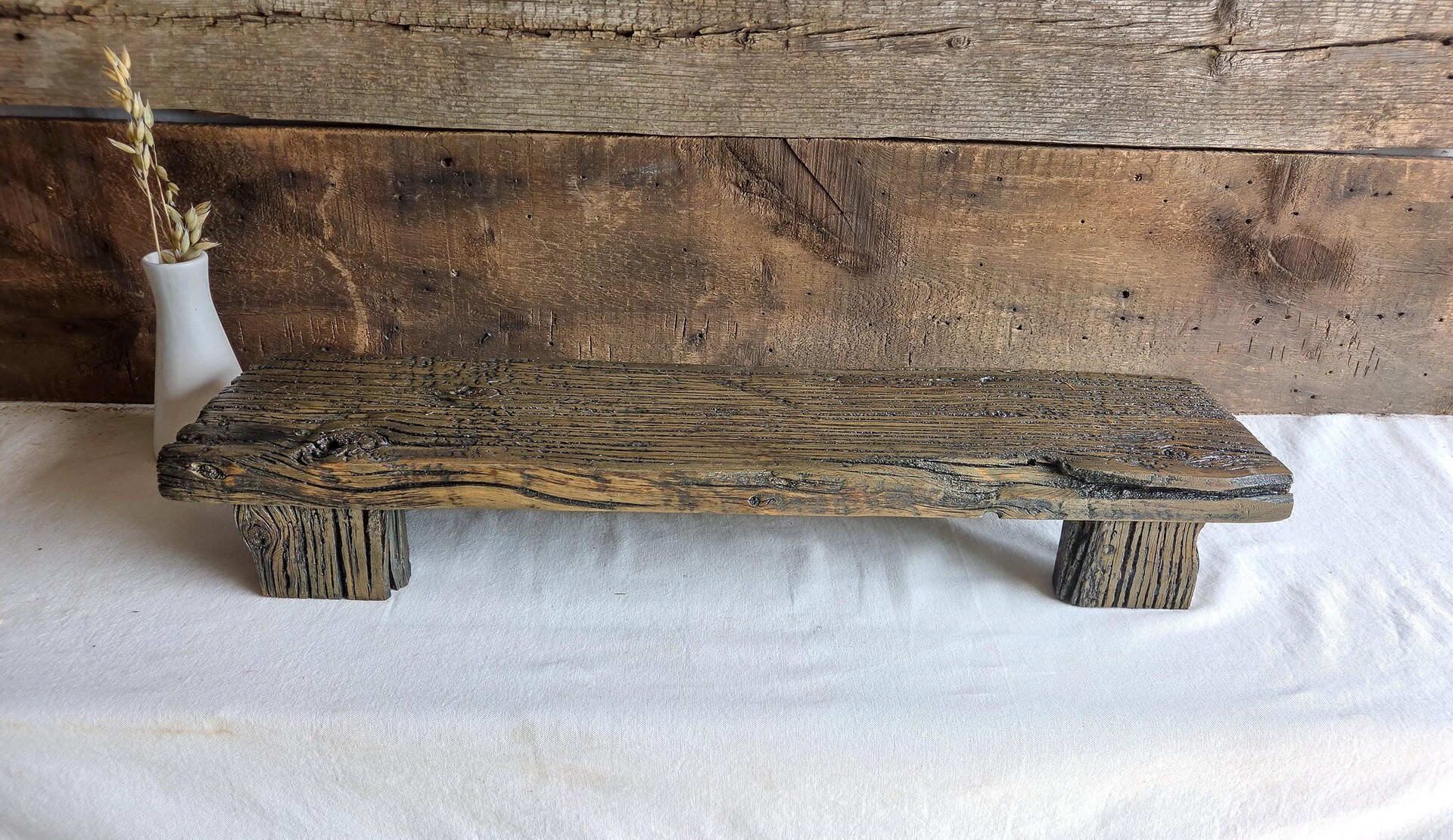 Reclaimed Wood Riser | Rustic Tabletop Stand | Farmhouse Kitchen Decor | Handmade in Wyoming