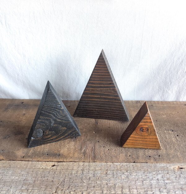 Reclaimed Wood Christmas Trees | Mountain Cabin Decor | Handmade in Wyoming